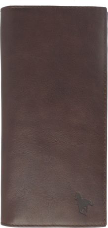 Портмоне мужское Dimanche "Пони Rfid", цвет: коричневый. 42029