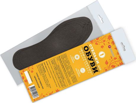 Стельки для обуви Радуга, межсезонные, цвет: серый. Размер универсальный