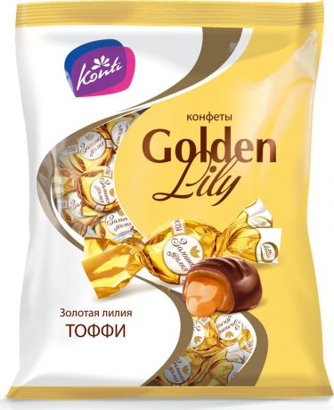 Konti Золотая лилия конфеты глазированные, 200 г