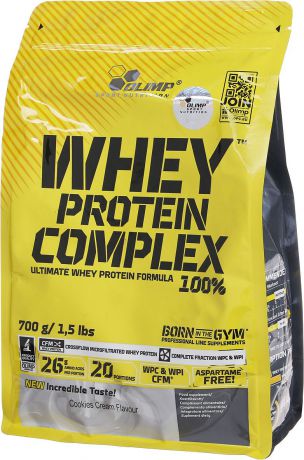 Протеин Olimp 100% Whey Protein Complex, крем-печенье, 700 г