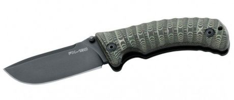 Нож складной Fox "Pro-Hunter", цвет: зеленый, длина клинка 9,5 см. OF/FX-130MGT