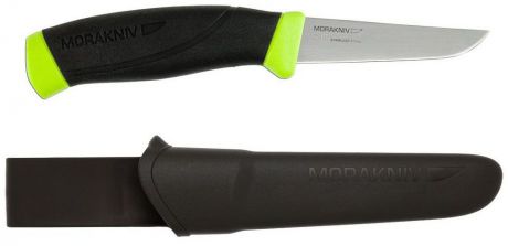 Нож туристический Morakniv "Fishing Comfort Fillet 090", цвет: черный, зеленый, стальной, длина лезвия 9 см