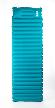 Коврик туристический Retki "Ultralite Mattress", цвет: бирюзовый, серый, 186 x 60 x 9 см