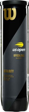 Мячи Wilson "US Open" для большого тенниса, 4 шт.