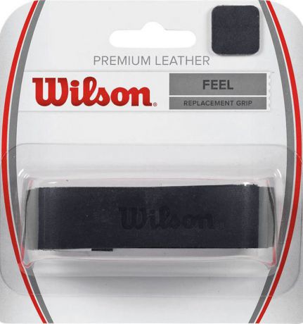 Намотка для ракетки Wilson "Premium Leather Black Grip"