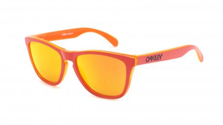 Велосипедные очки Oakley "Frogskins", цвет: красный