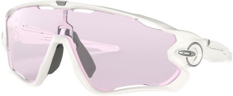 Велосипедные очки Oakley "Jawbreaker Polished", цвет: белый