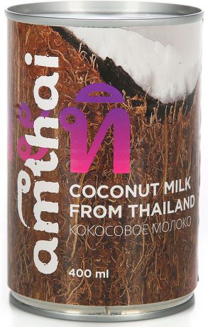 Кокосовое молоко Amthai, 400 мл