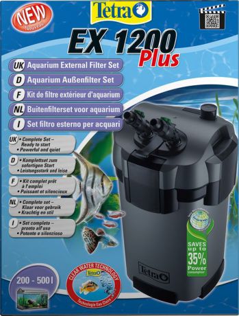 Фильтр для аквариума Tetra EX 1200 Plus, 200-500 л