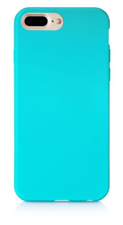 Чехол для сотового телефона iNeez накладка силикон мыльница 901420 для Apple Iphone 7 Plus/8 Plus 5.5", бирюзовый