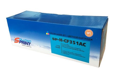 Картридж Solution Print CF351A, голубой, для лазерного принтера