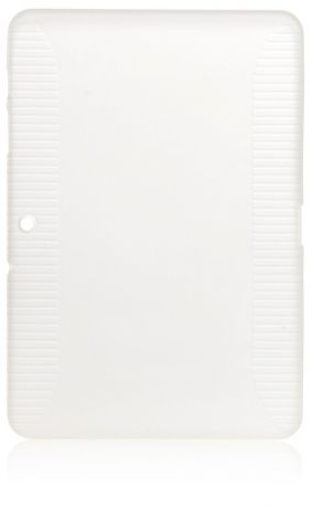 Чехол для планшета iNeez накладка силикон 340129 для Samsung Galaxy Tab 2 GT-P5100 10.1", белый