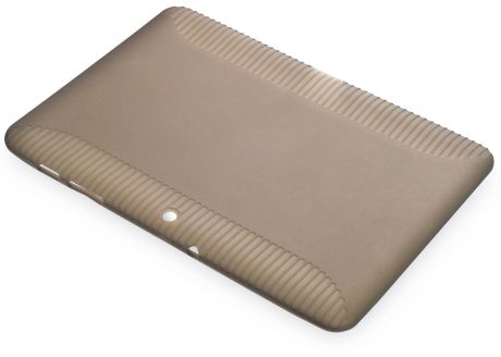 Чехол для планшета iNeez накладка силикон 340134 для Samsung Galaxy Tab 2 GT-P5100 10.1", серый