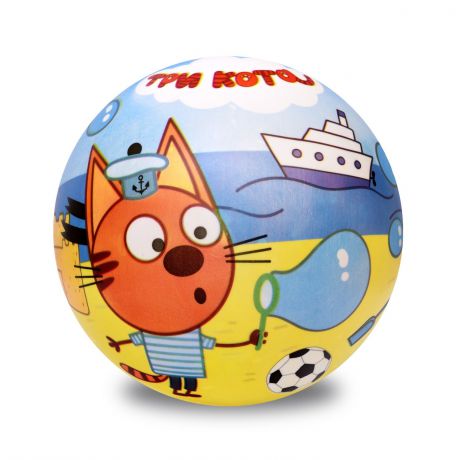 Мяч ЯиГрушка 15 см "Три кота" -2 арт. 59759ЯиГ, 1