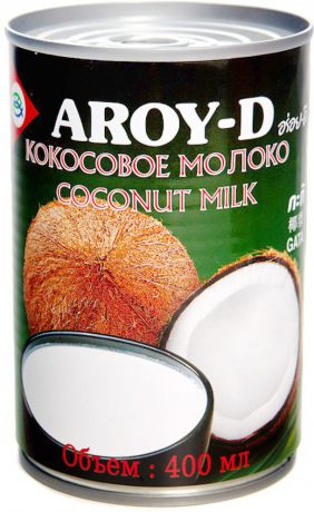 Кокосовое молоко Aroy-D, 60%, 400 мл