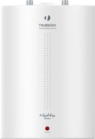 Водонагреватель накопительный электрический Timberk Hotto, SWH ME1 10 VU, вертикальный, белый, 10 л