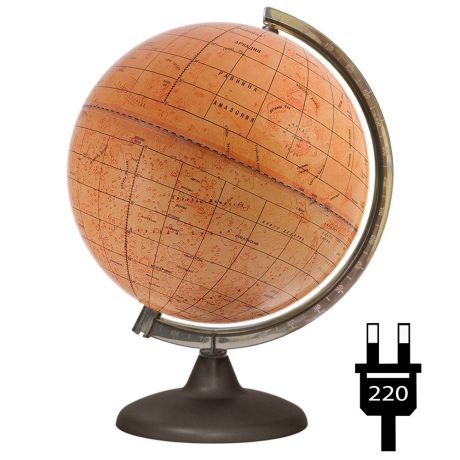 Глобусный мир Глобус Марса с подсветкой диаметр 25 см