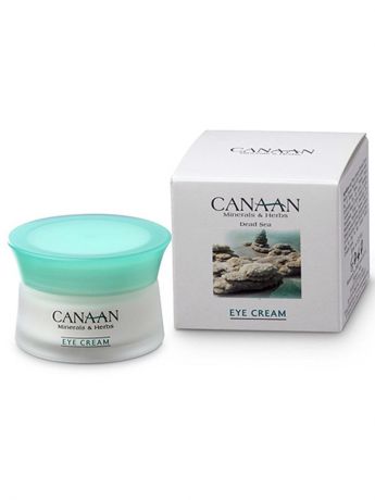 Антивозрастной крем для глаз с минералами Мертвого моря, маслами и витаминами С и Е, 30 мл, Canaan
