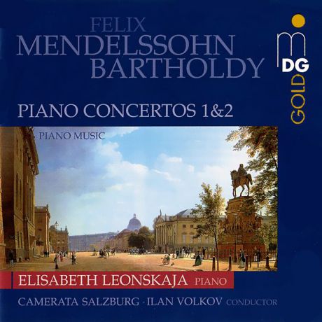 Элизабет Леонская,"Salzburg Camerata",Илан Волков Elisabeth Leonskaja. Mendelssohn. Piano Concertos (SACD)