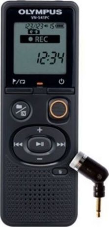 Диктофон цифровой Olympus VN-540PC, 4Gb, черный