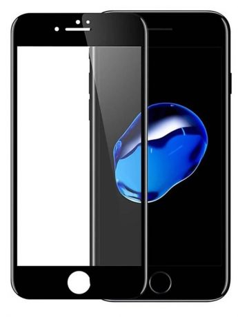 Защитное стекло для iPhone 7 Plus/8 Plus на полный экран 5D Full Screen. Черное