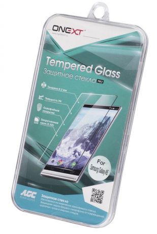 Защитное стекло Onext для телефона Samsung Galaxy A5 2017 с рамкой черное