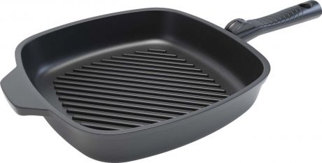Сковорода-гриль Нева Металл Посуда 59428G, черный