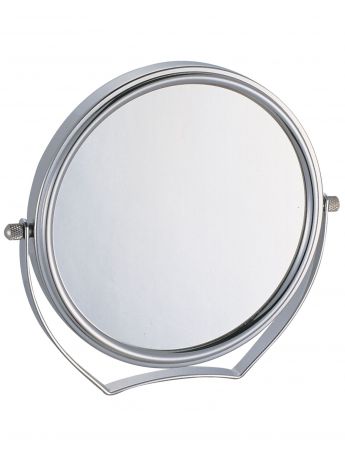 UNISTOR LOOK Зеркало косметическое, настольное, двустороннее, с увеличением 200% с одной стороны