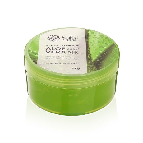 Гель для ухода за кожей AsiaKiss Soothing Gel Aloe Vera