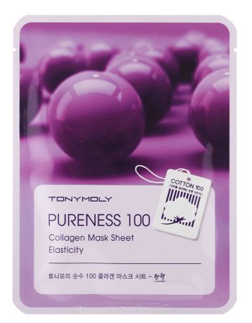 Маска косметическая Tony Moly Pureness 100 Collagen Mask Sheet