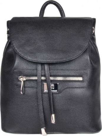 Рюкзак женский Franchesco Mariscotti, цвет: черный. 1-3580к