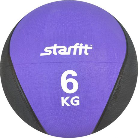 Медицинбол Starfit "Pro GB-702", цвет: фиолетовый, 6 кг