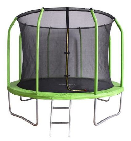 Батут Bondy Sport 12 ft 3,66 м с сеткой и лестницей, цвет: зеленый, BS12FTGR