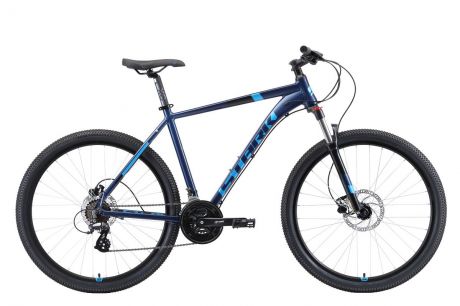 Велосипед STARK Router 27.3 HD 2019 18 голубой/чёрный
