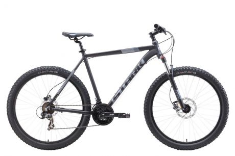 Велосипед STARK Hunter 27.2+ HD 2019 20 чёрный/серый