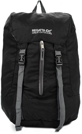 Рюкзак туристический Regatta "Easypack P/W", цвет: черный, 25 л