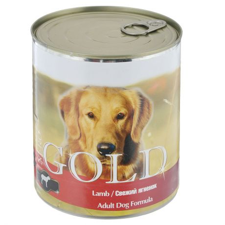 Консервы для собак "Nero Gold", свежий ягненок, 810 г