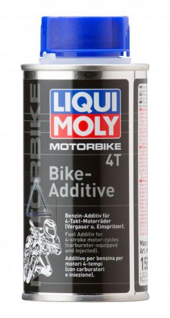 Присадка Liqui Moly "Racing 4T-Bike-Additiv", для очистки топливной системы 4-тактных двигателей, 125 мл