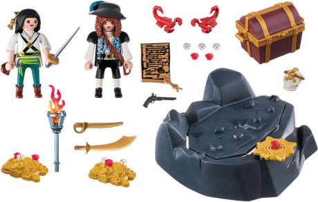 Playmobil Игровой набор Пиратский тайник с сокровищами