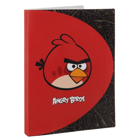 Папка Centrum "Angry Birds", на 20 файлов, цвет: красный. Формат А4