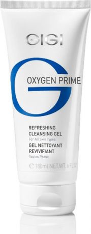 GIGI Гель очищающий освежающий Oxygen Prime, 180 мл