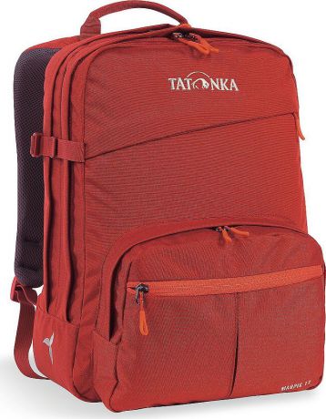 Рюкзак женский Tatonka "Magpie", для учебы и работы, цвет: красный, 17 л