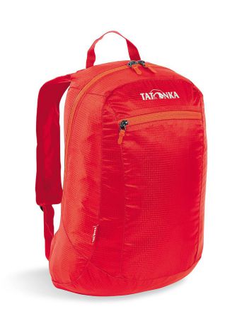 Рюкзак городской Tatonka "Squeezy", складной, цвет: красный, 18 л