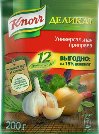 Knorr Универсальная приправа "Деликат", 200 г
