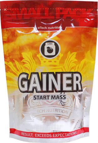 Гейнер aTech Nutrition "Gainer Start Mass", клубника, 1000 г