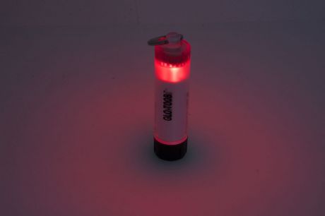 Фонарь универсальный Яркий Луч "GLO-TOOB", цвет: красный