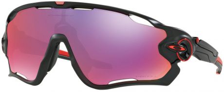 Велосипедные очки Oakley "Jawbreaker", цвет: черный