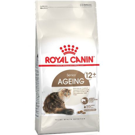 ROYAL CANIN Feline Health Nutrition Senior Ageing 12+ корм для стареющих кошек старше 12 лет 2кг
