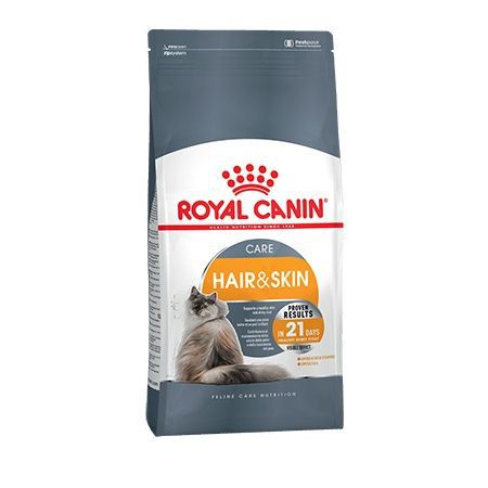 ROYAL CANIN Feline Care Nutrition Hair & Skin Care корм для кошек в целях поддержания здоровья кожи и шерсти 10кг