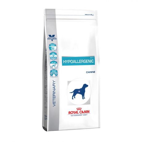 ROYAL CANIN Veterinary Diet Hypoallergenic Canine DR21 диетический корм для собак с пищевой аллергией или непереносимостью 2кг